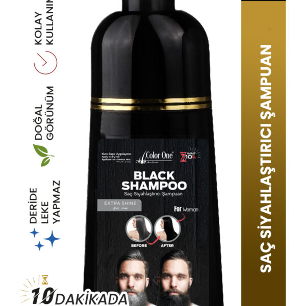 COLOR ONE SAÇ SİYAHLAŞTIRICI ŞAMPUAN