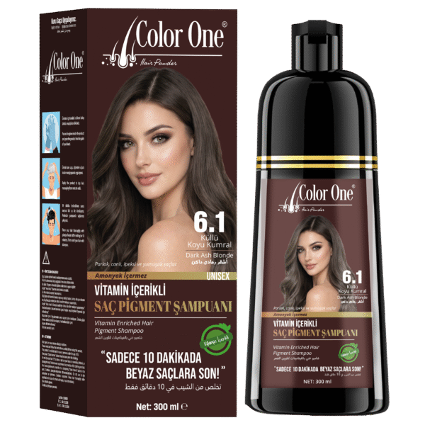 COLORONE KADINLARA ÖZEL KÜLLÜ KOYU KUMRAL SAÇ PİGMENT ŞAMPUANI 300 ML