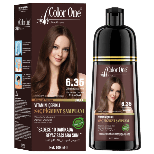 COLORONE KADINLARA ÖZEL ÇİKOLATA KAHVE SAÇ PİGMENT ŞAMPUANI 300 ML