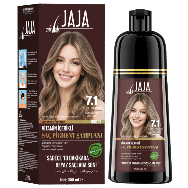 JAJA KADINLARA ÖZEL KÜLLÜ KUMRAL SAÇ PİGMENT ŞAMPUANI 300 ML