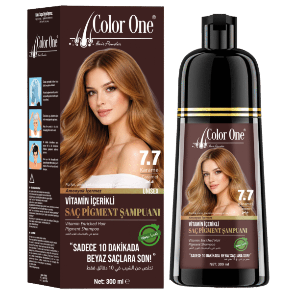 COLORONE KADINLARA ÖZEL KARAMEL SAÇ PİGMENT ŞAMPUANI 300 ML