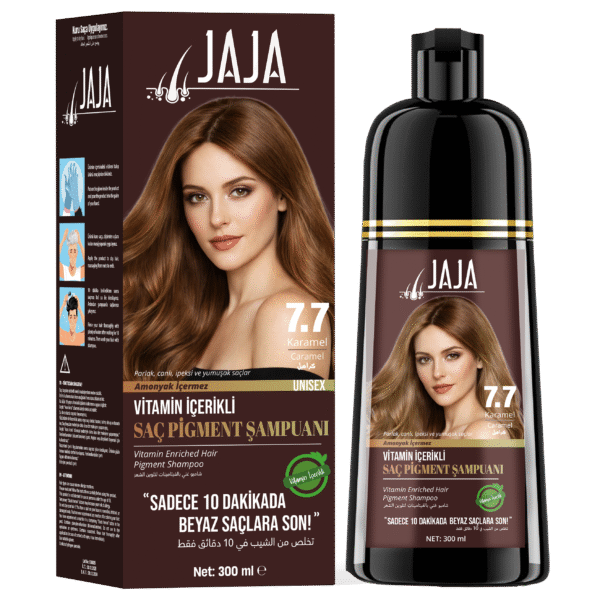 JAJA KADINLARA ÖZEL KARAMEL SAÇ PİGMENT ŞAMPUANI 300 ML